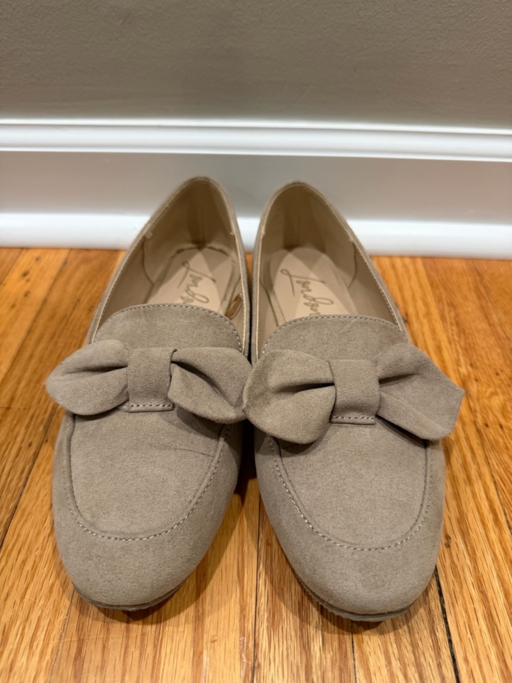 🤍 Women’s Taupe Bow Loafers Flats 🤍